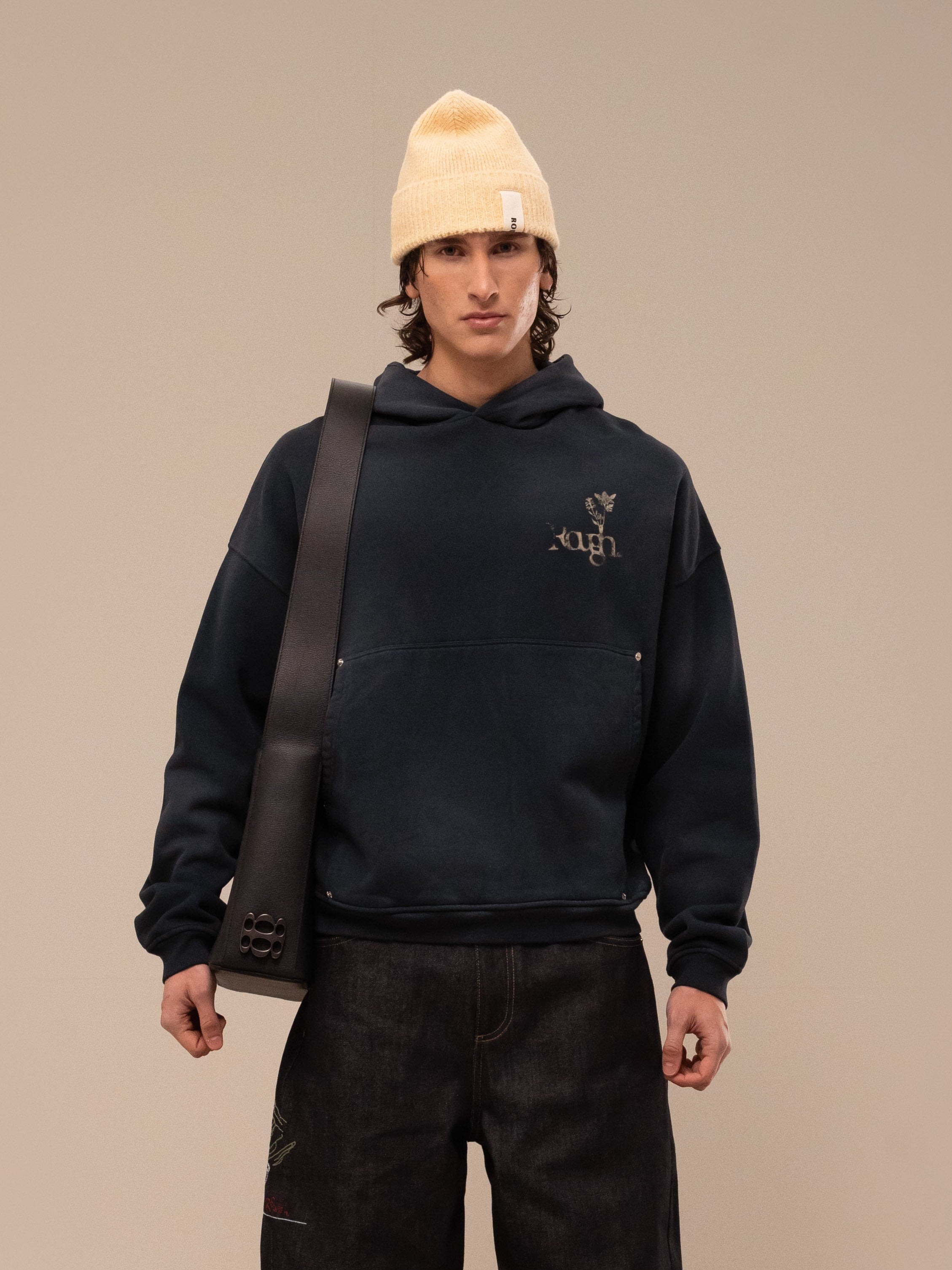 BOTANIC HOODIE NAVY