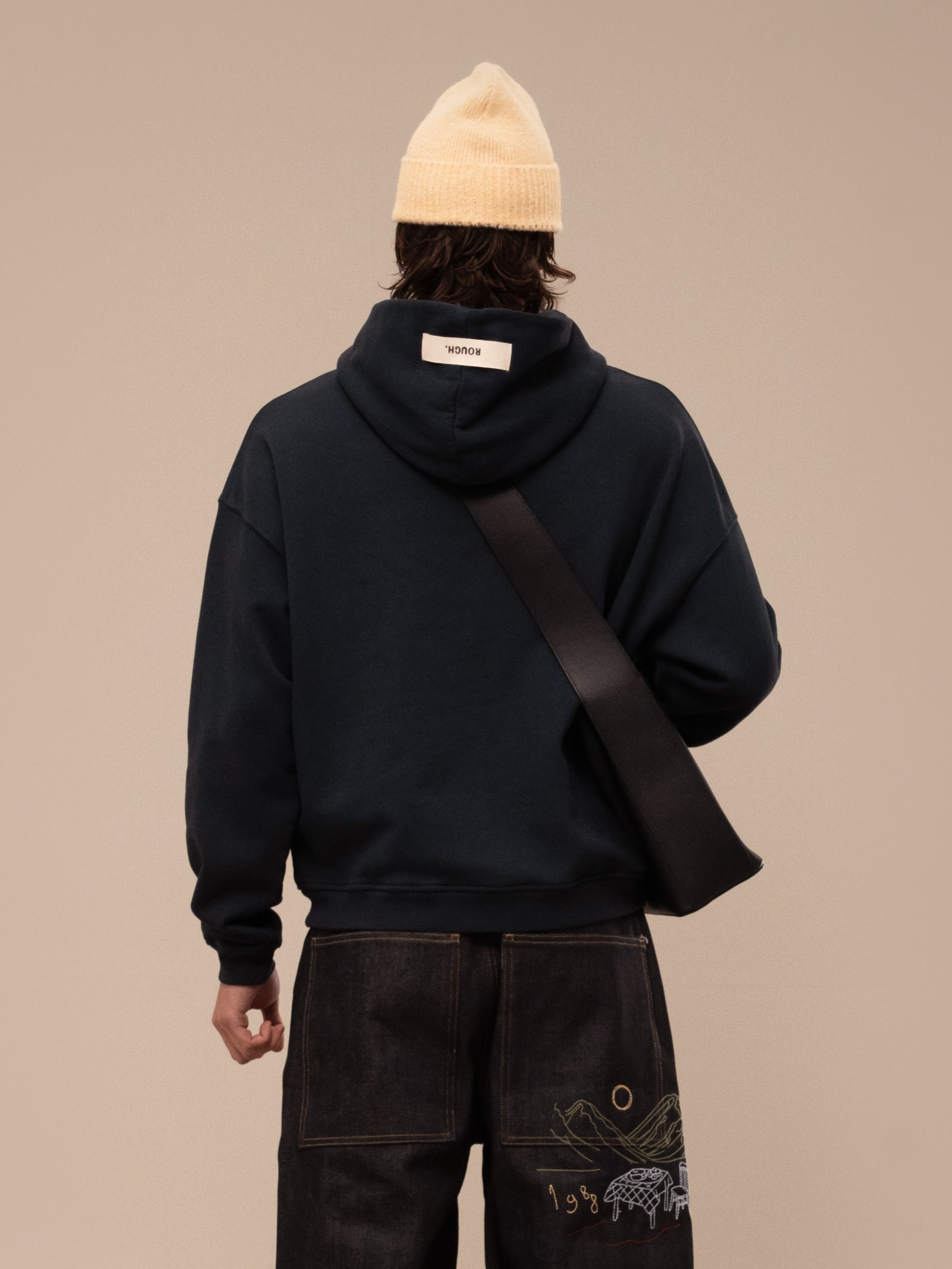 BOTANIC HOODIE NAVY