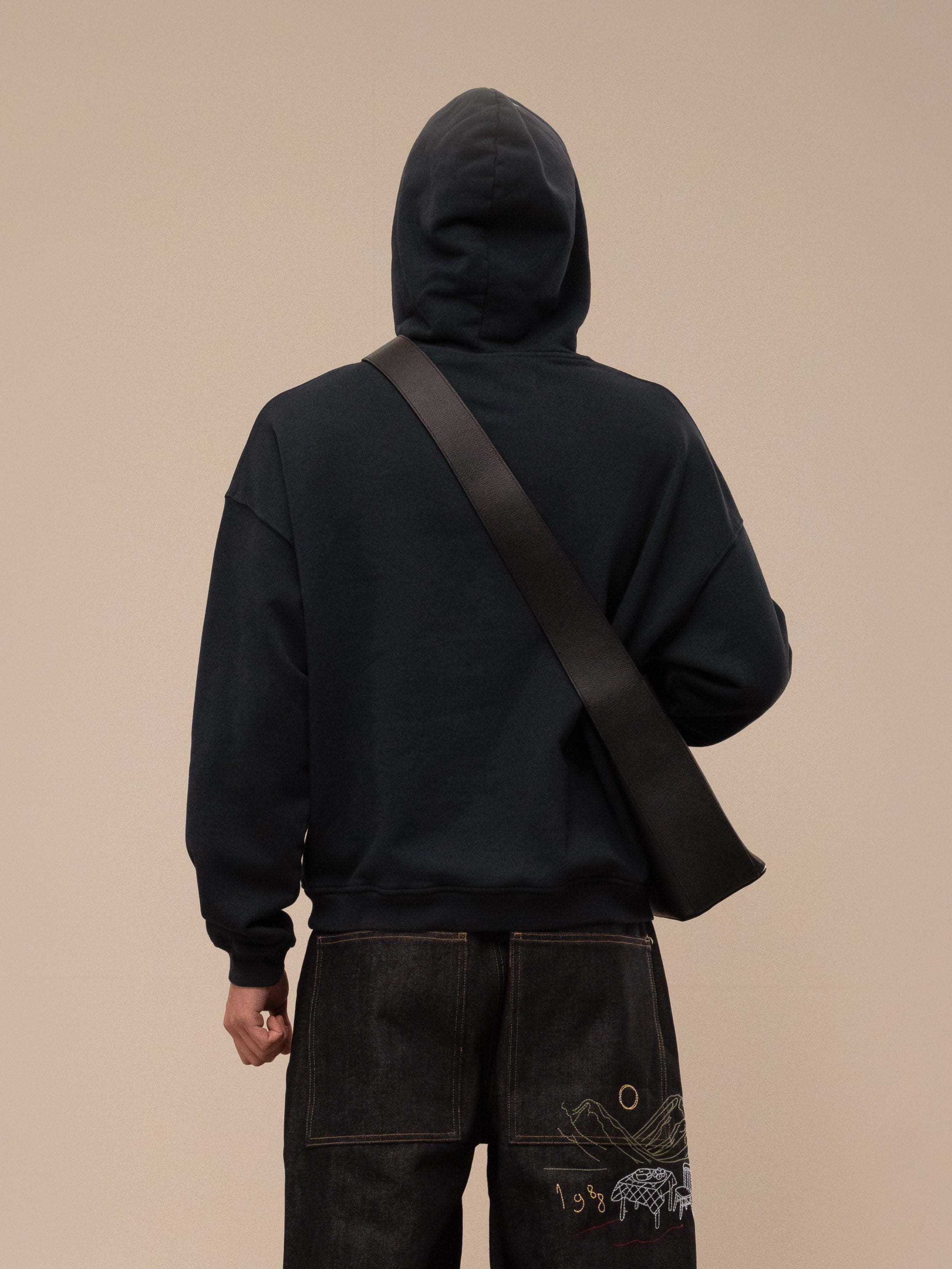 BOTANIC HOODIE NAVY