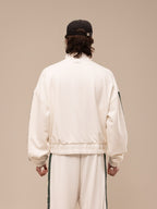 OLIVE TRACK JACKET OFF WHITE