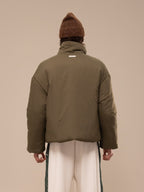 PUFFER JACKET DARK GREEN
