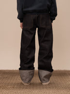 PLAIN DENIM PANTS