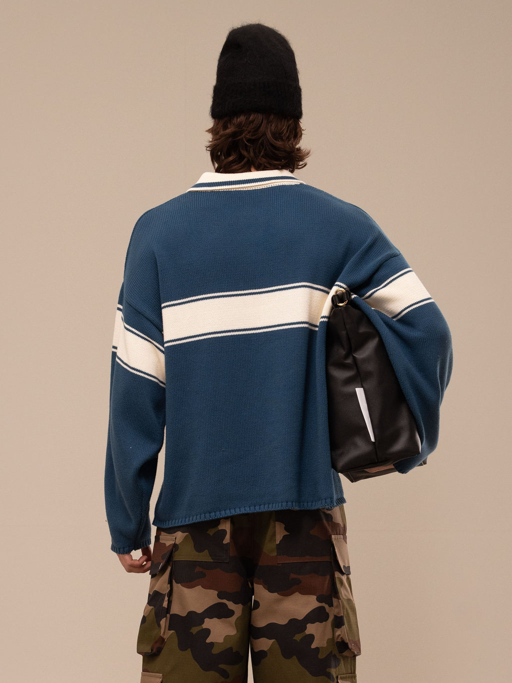 KNITTED RUGBY LONGSLEEVE