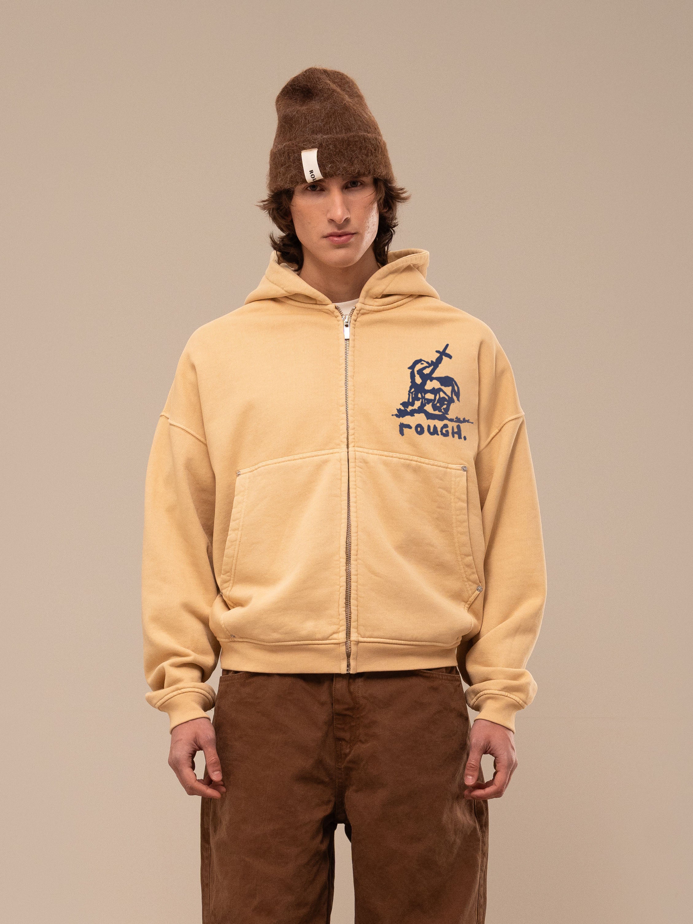VALOR ZIP HOODIE – ROUGH.
