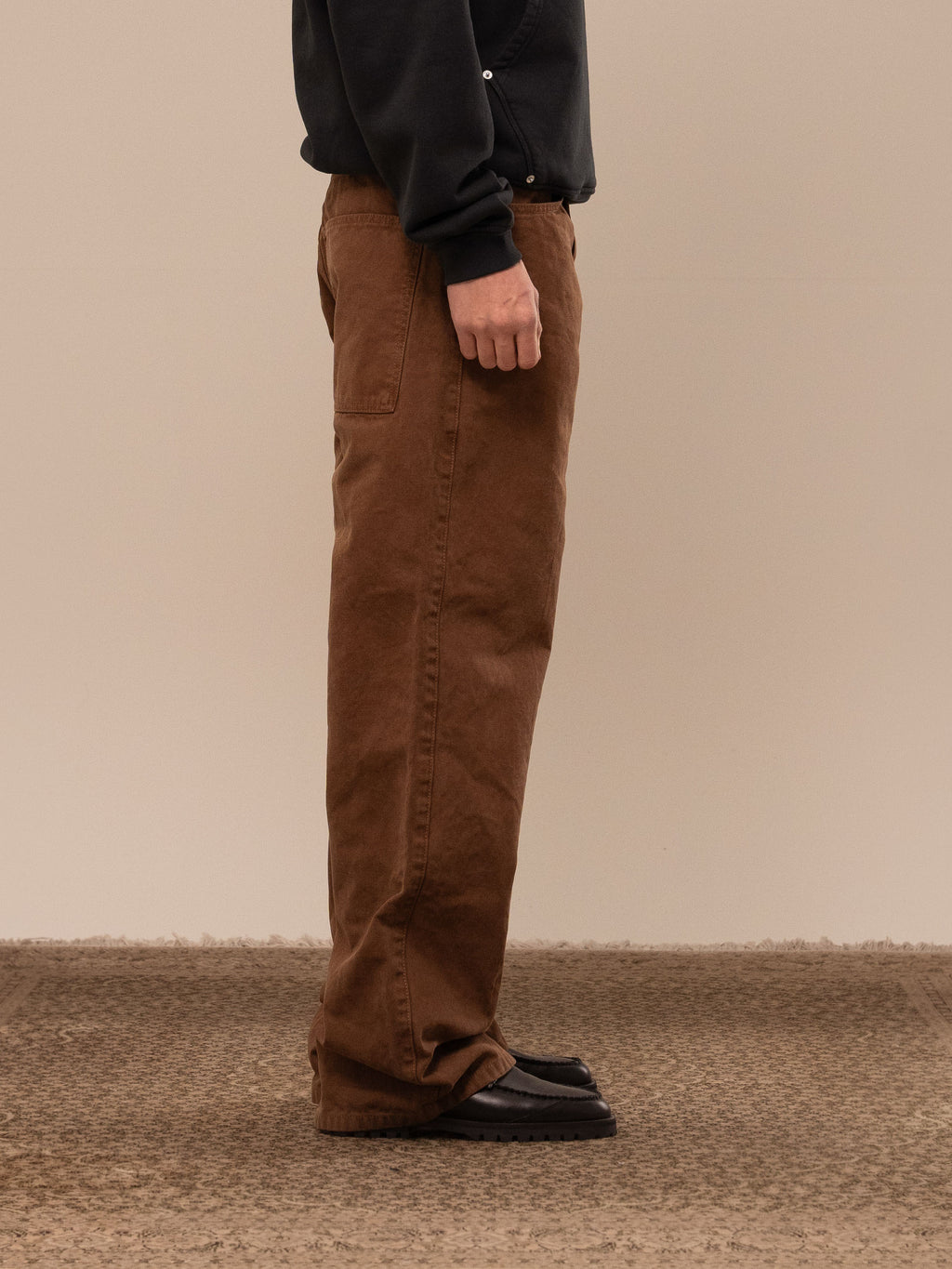 RUST DENIM PANTS