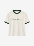 AURORA RINGER T-SHIRT GREEN FITTED