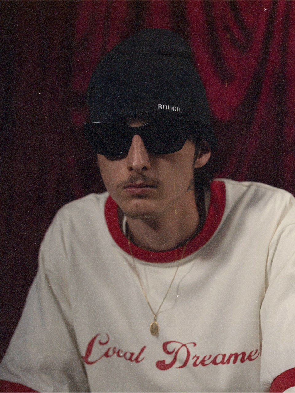 AURORA RINGER T-SHIRT RED FITTED