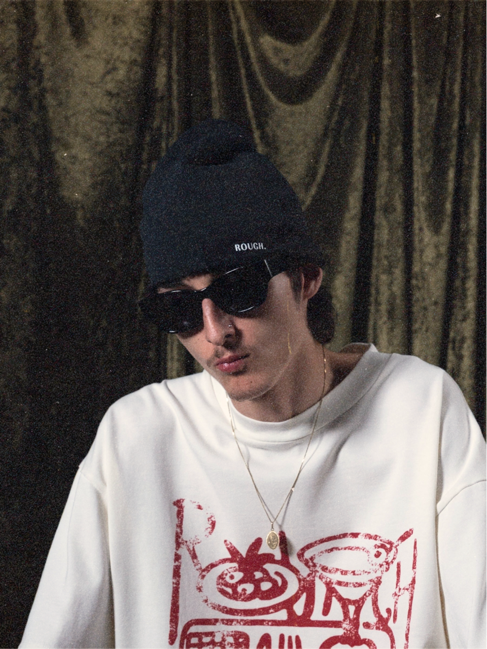 SWEAT BEANIE (RAW CUT)