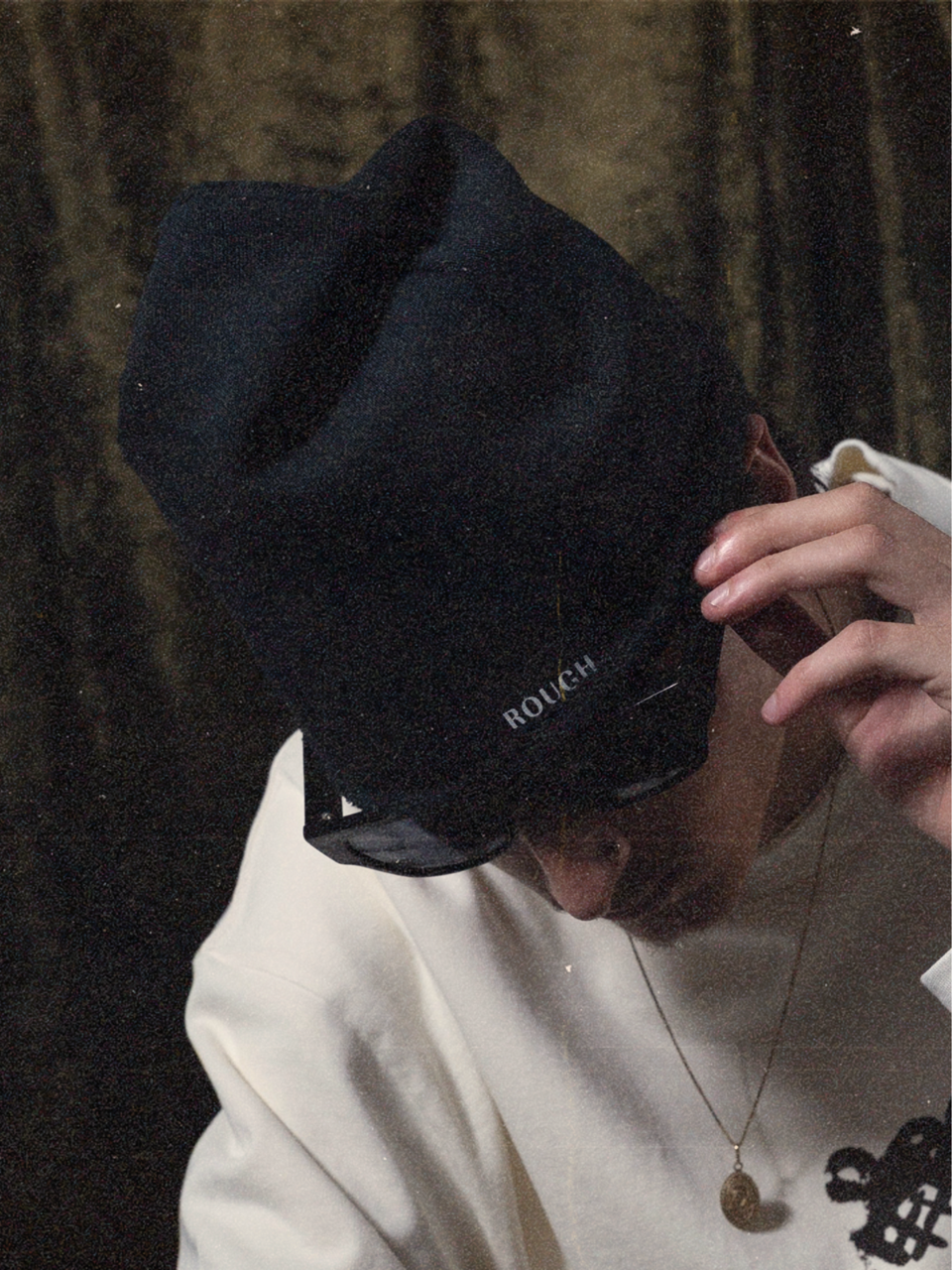 SWEAT BEANIE (RAW CUT)