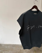 SIGNATURE SWEAT TANK BLACK