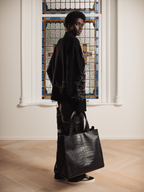 OLIVE DIFFUSION KNIT SWEATER