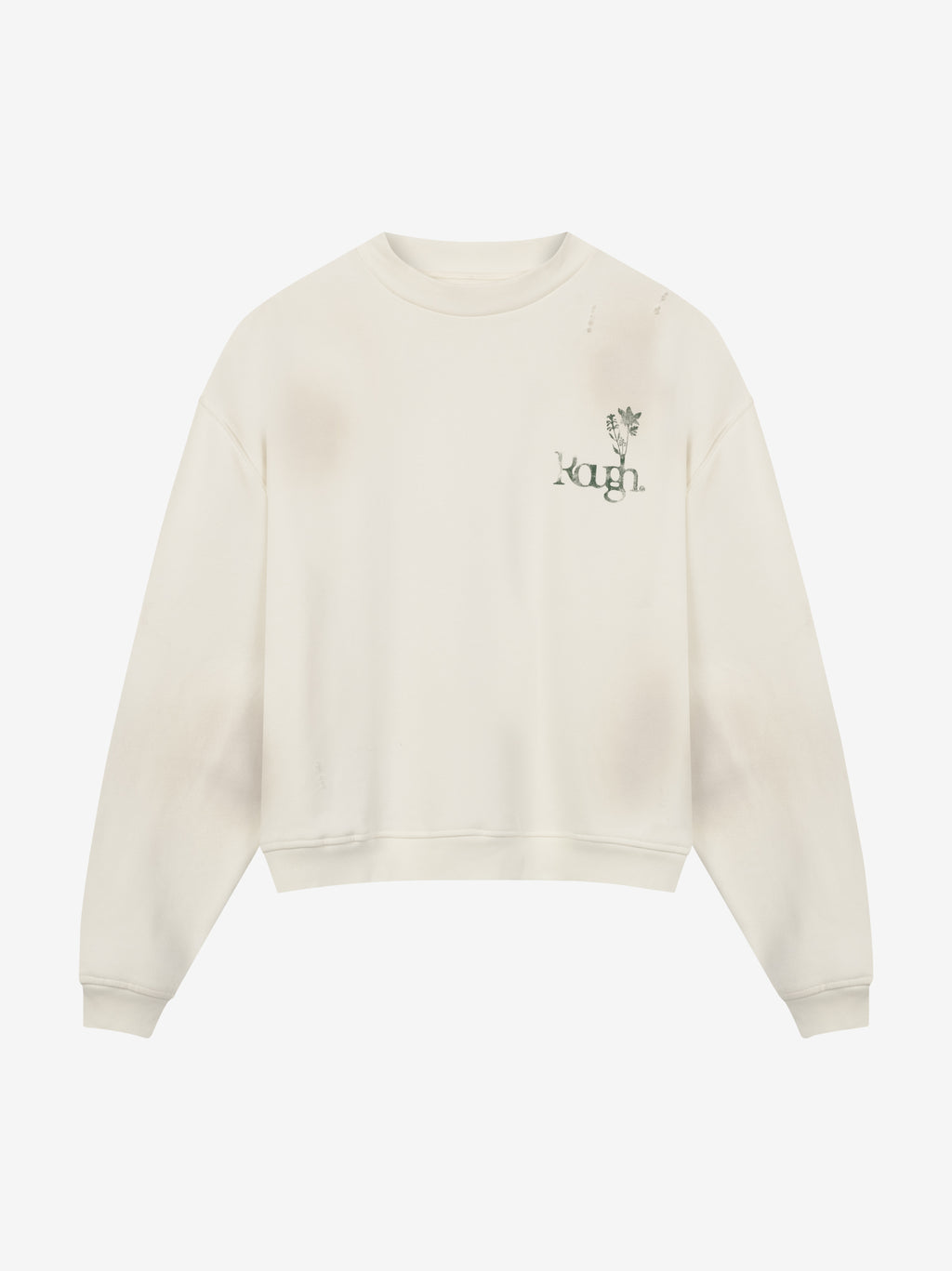 BOTANIC SWEATSHIRT OFF WHITE