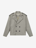 CROPPED TRENCH COAT