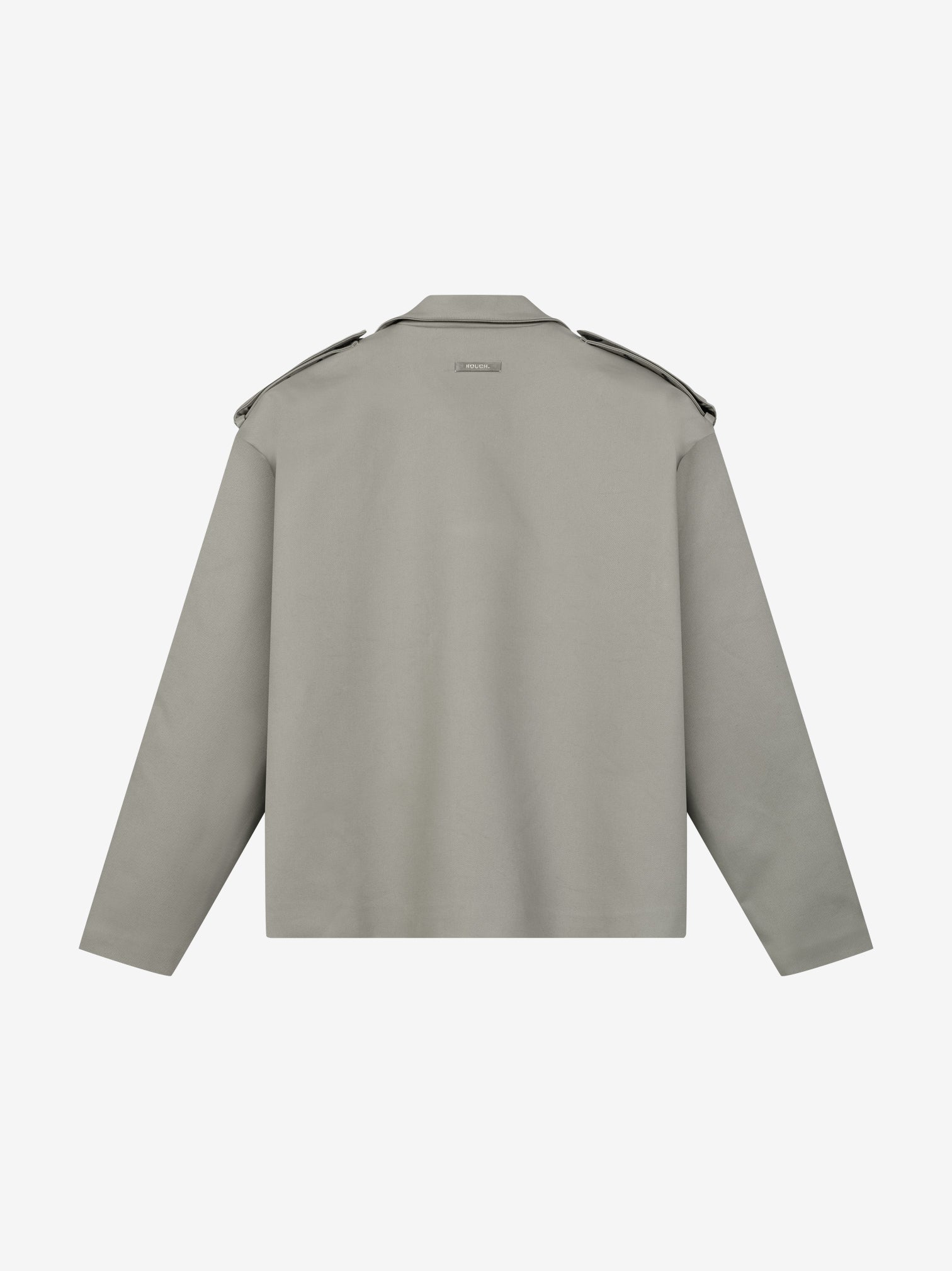 CROPPED TRENCH COAT – ROUGH.