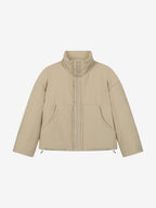 PUFFER JACKET LIGHT YELLOW