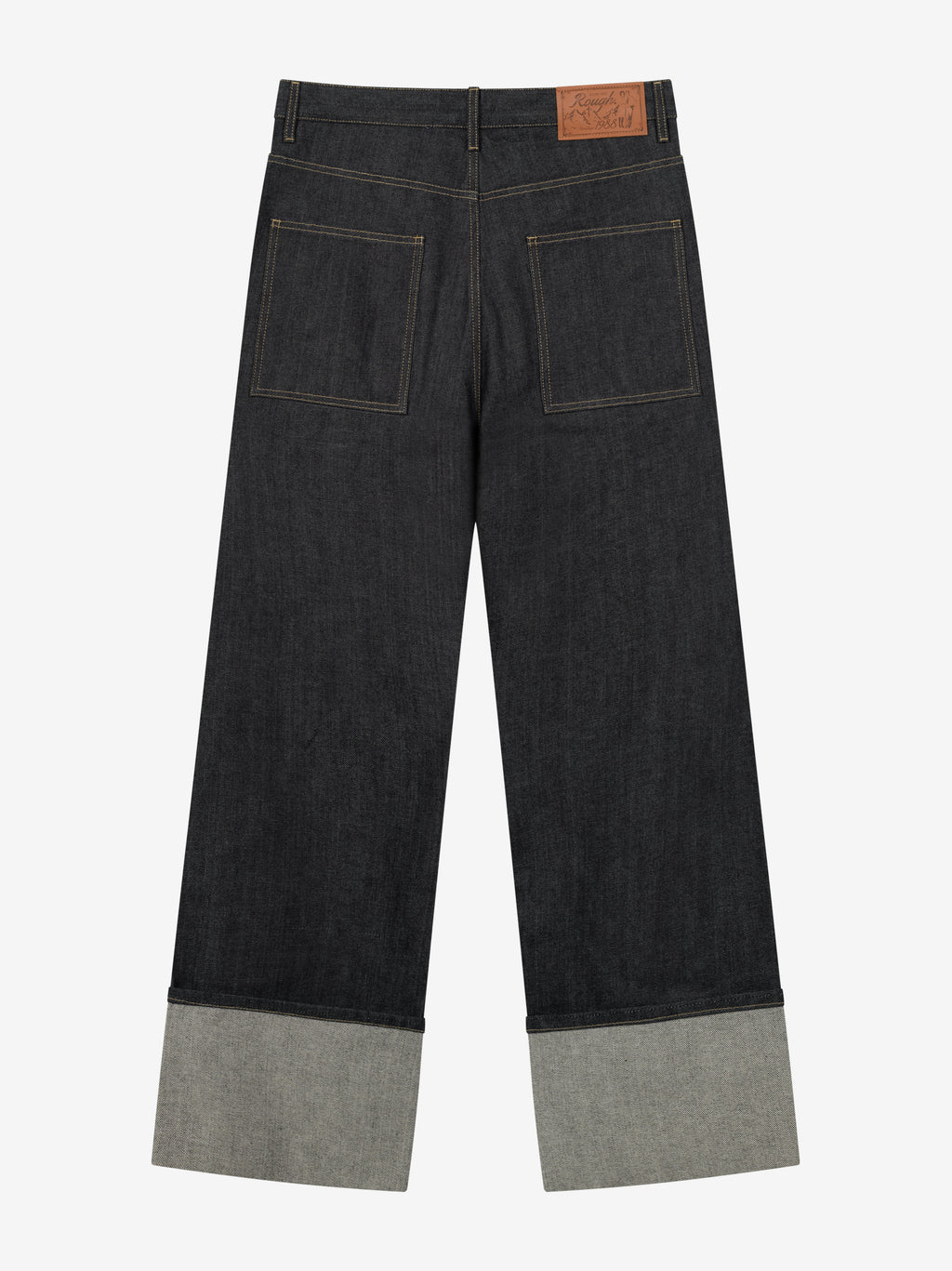 PLAIN DENIM PANTS