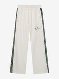 OLIVE TRACK PANTS OFF WHITE