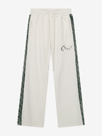 OLIVE TRACK PANTS OFF WHITE