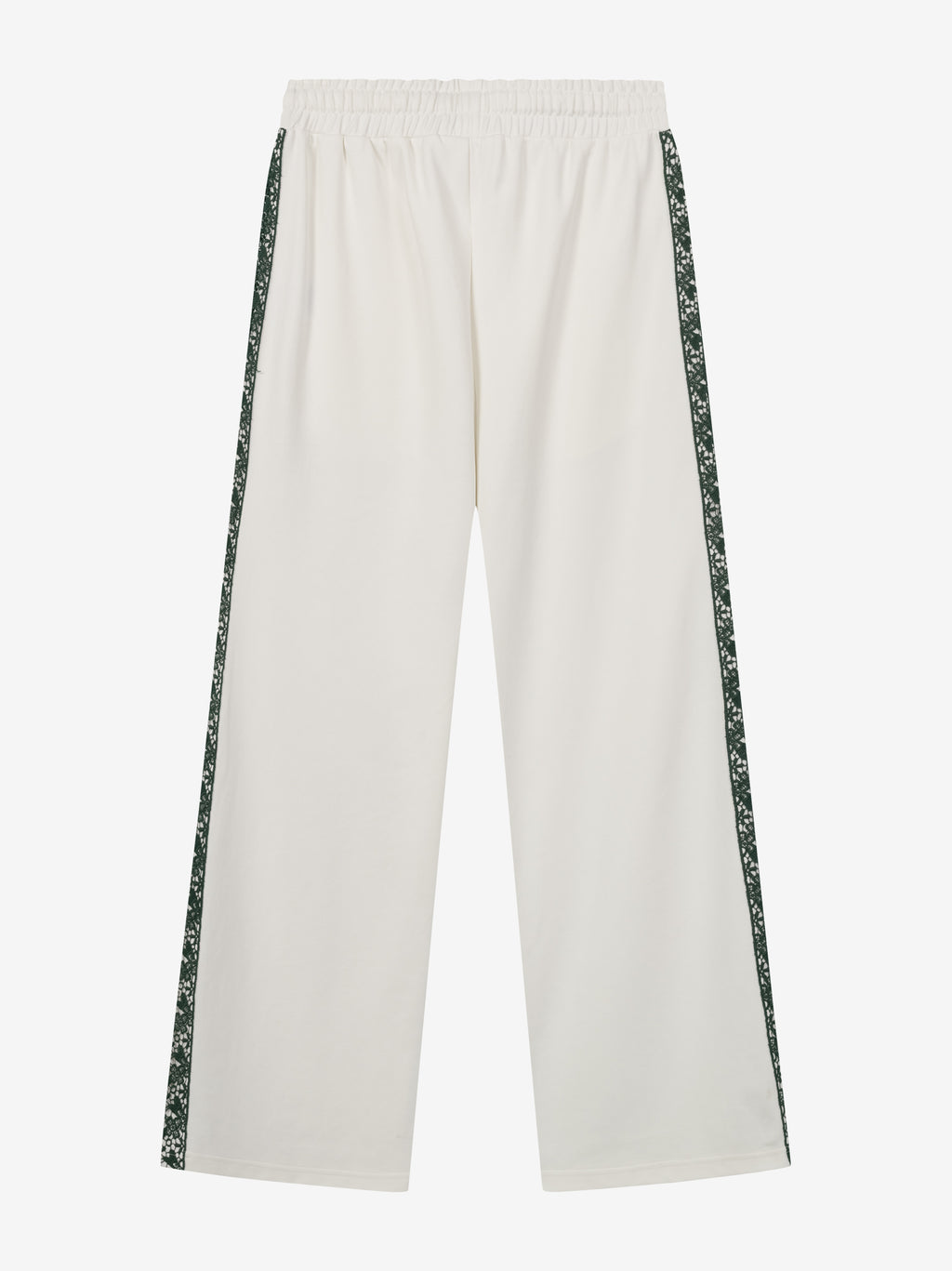 OLIVE TRACK PANTS OFF WHITE