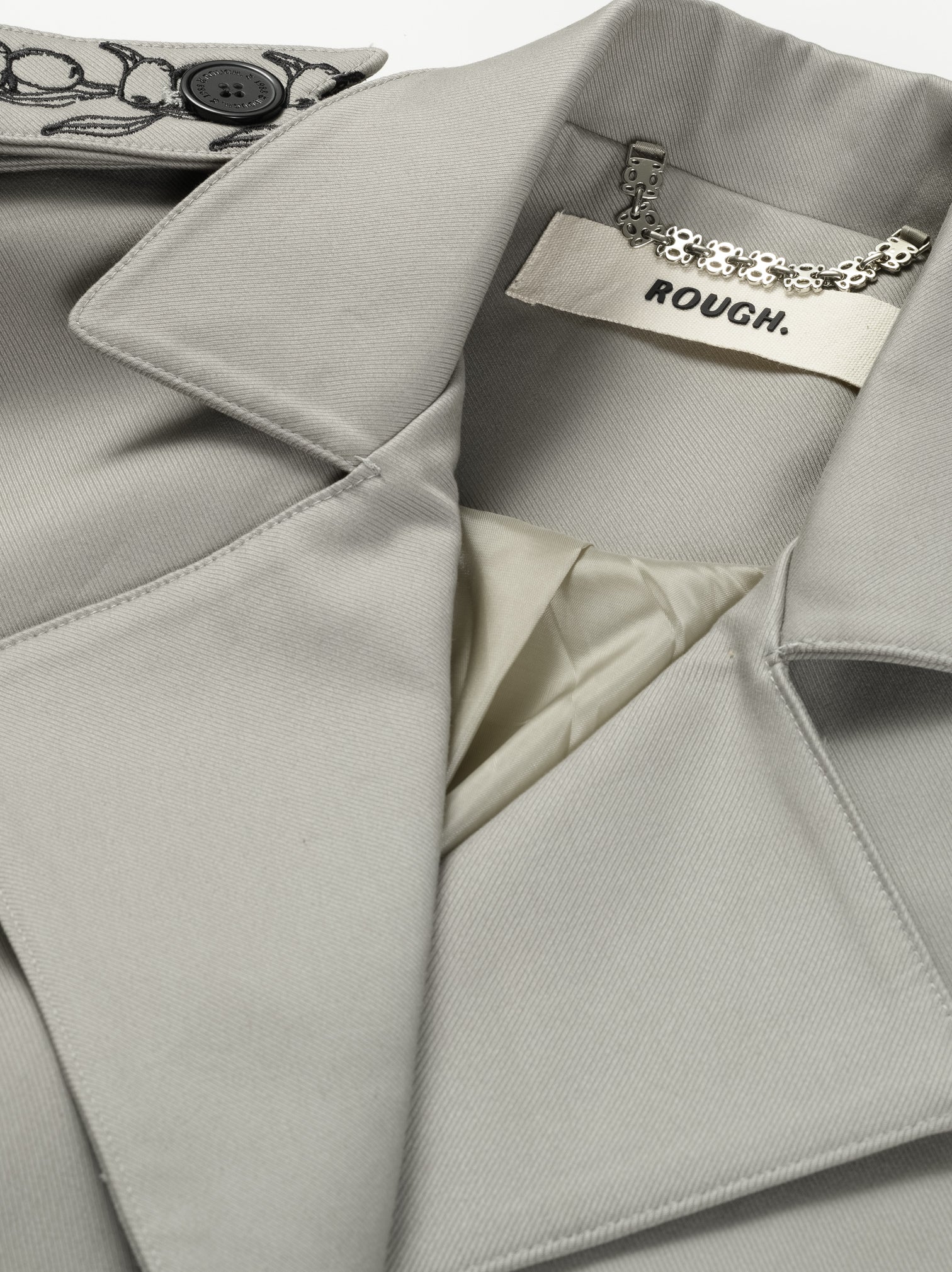CROPPED TRENCH COAT