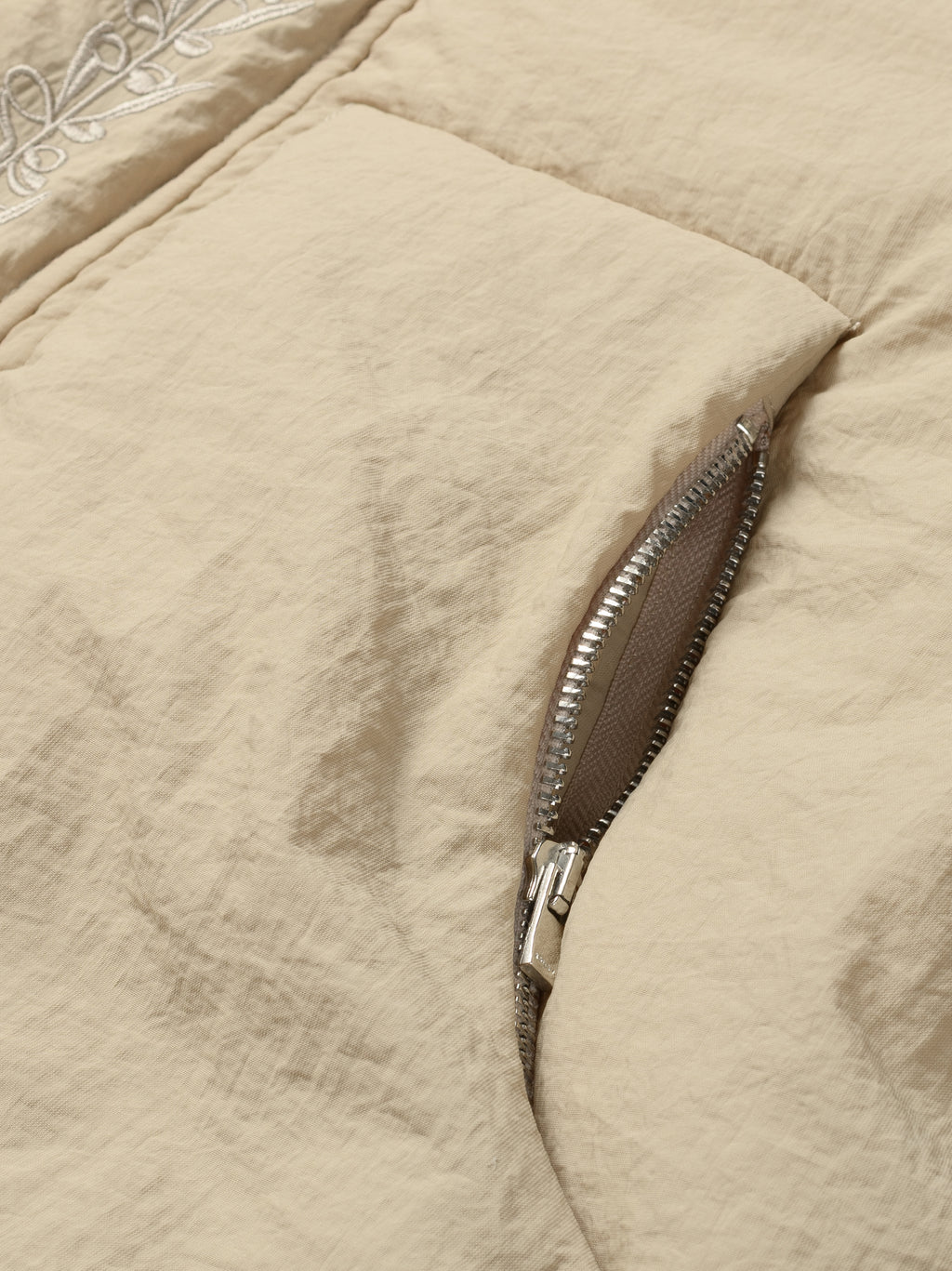 PUFFER JACKET LIGHT YELLOW