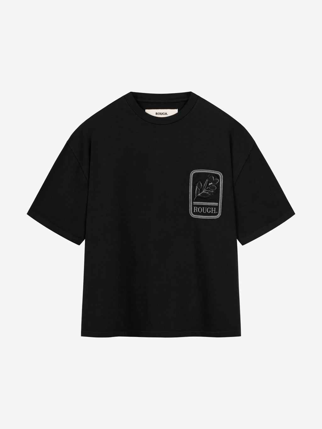 OLIVE EMBLEM T-SHIRT