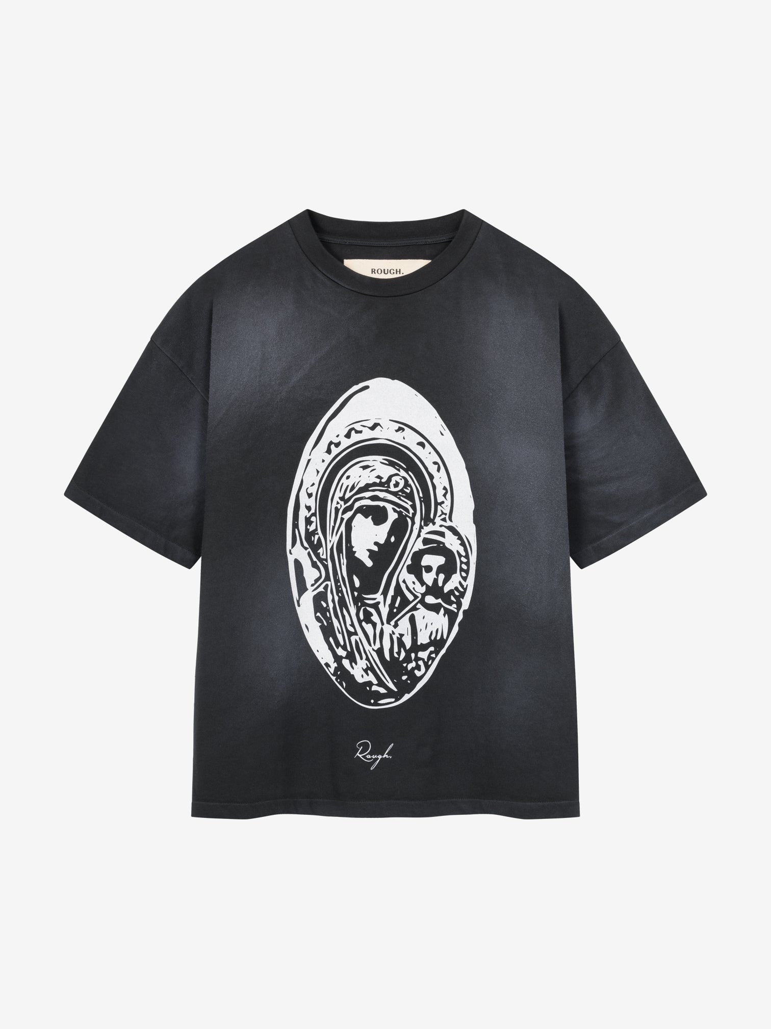 FADED MARIA T-SHIRT BLACK