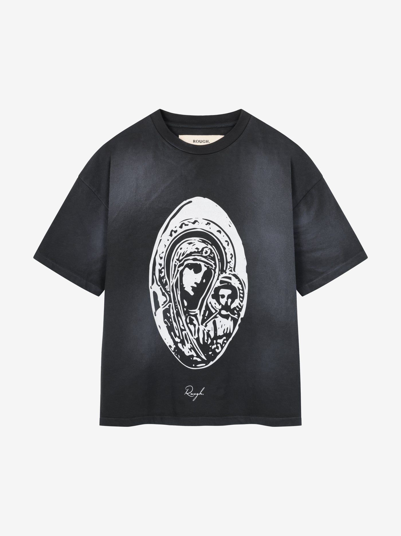 FADED MARIA T-SHIRT BLACK