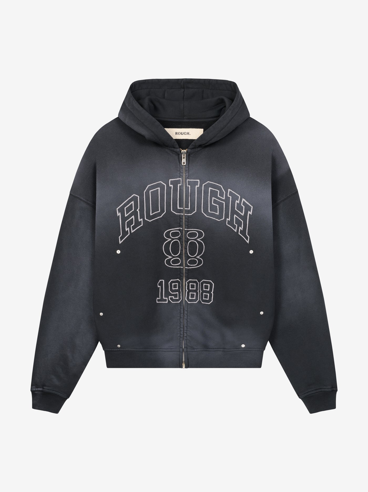 EMBLEM ZIP HOODIE