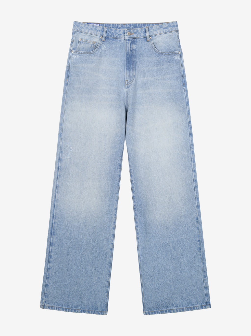FADED DENIM PANTS