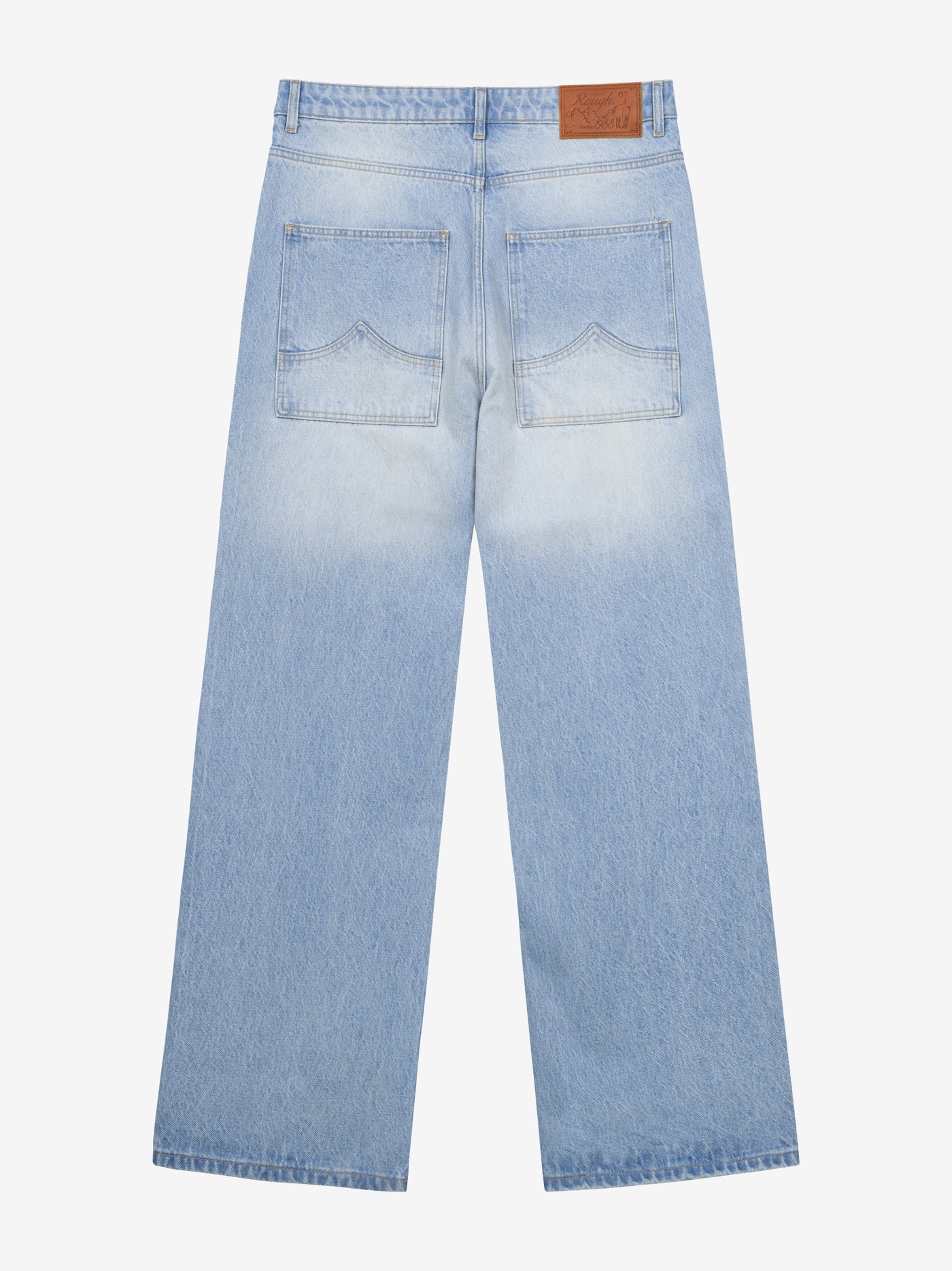 FADED DENIM PANTS