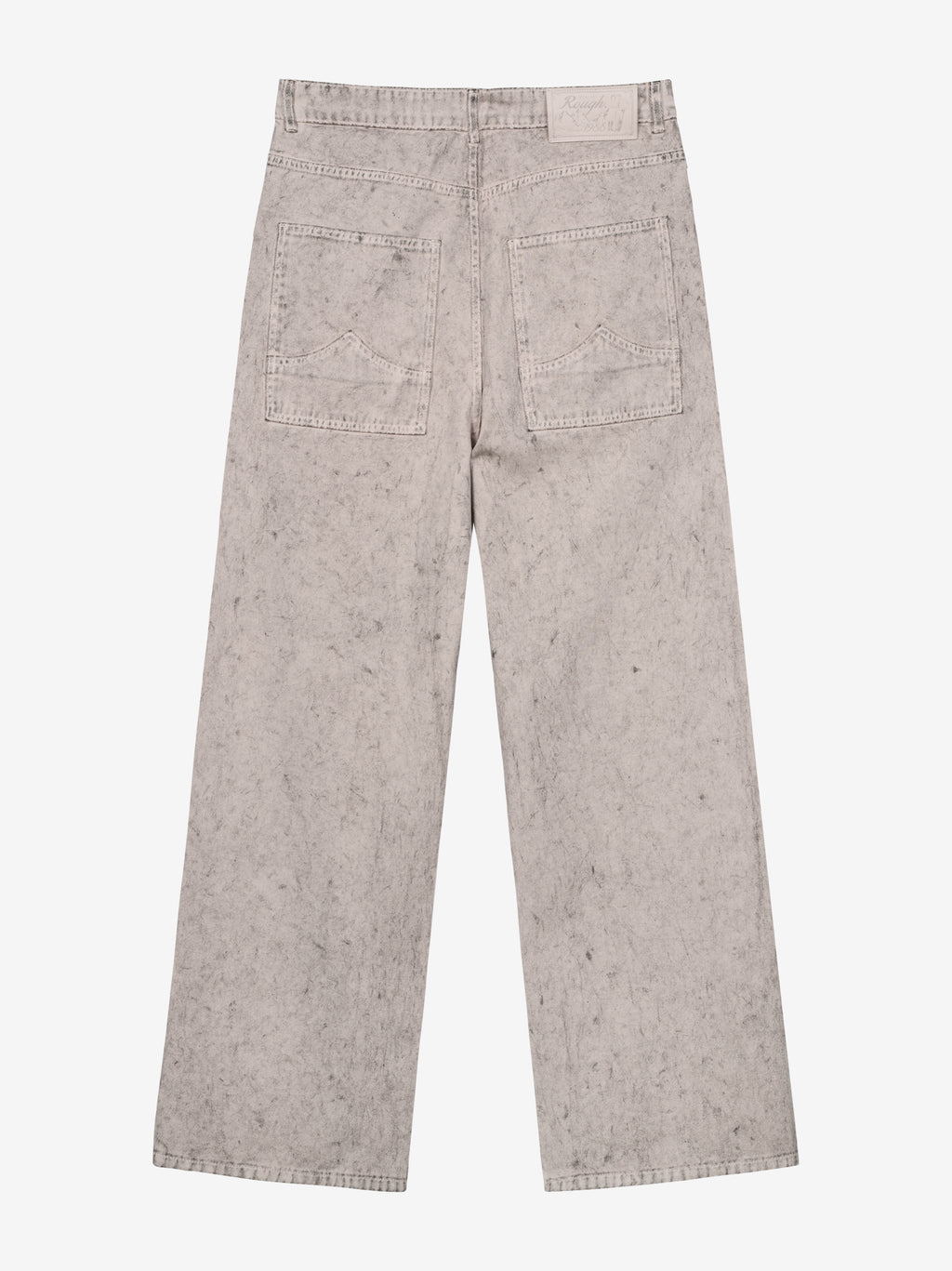 DEBOSSED DENIM PANTS
