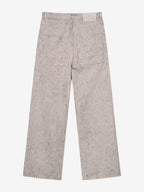DEBOSSED DENIM PANTS