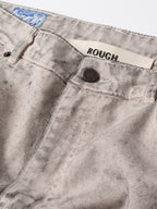 DEBOSSED DENIM PANTS