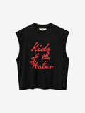PLOUS TANK BLACK (RAW CUT)