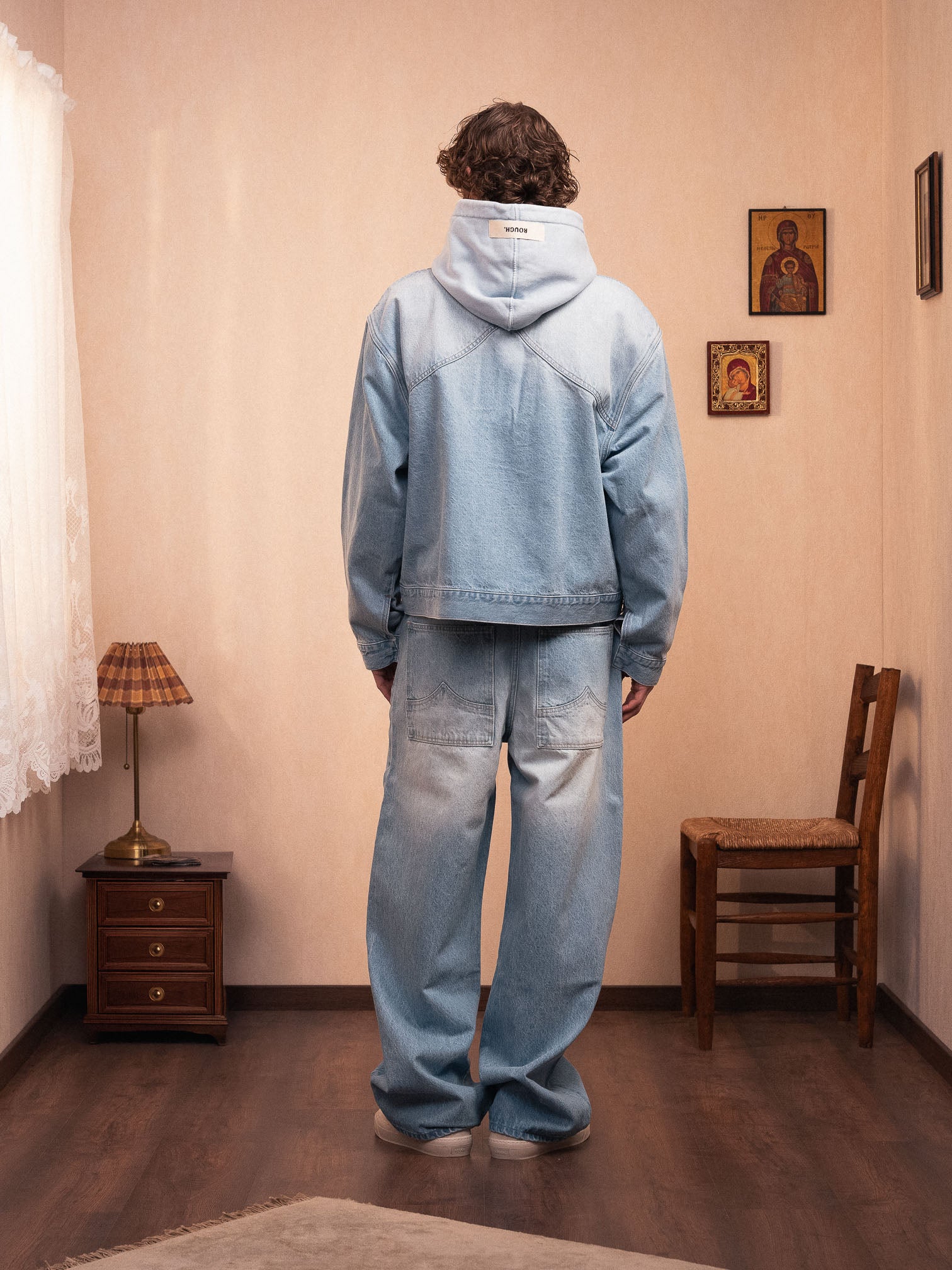 ジャケット・アウター FADED DENIM JACKET FADED DENIM JACKET – ROUGH.