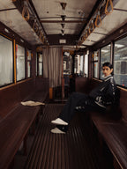 HIGH-RISE CROCHET COTTON PANTS