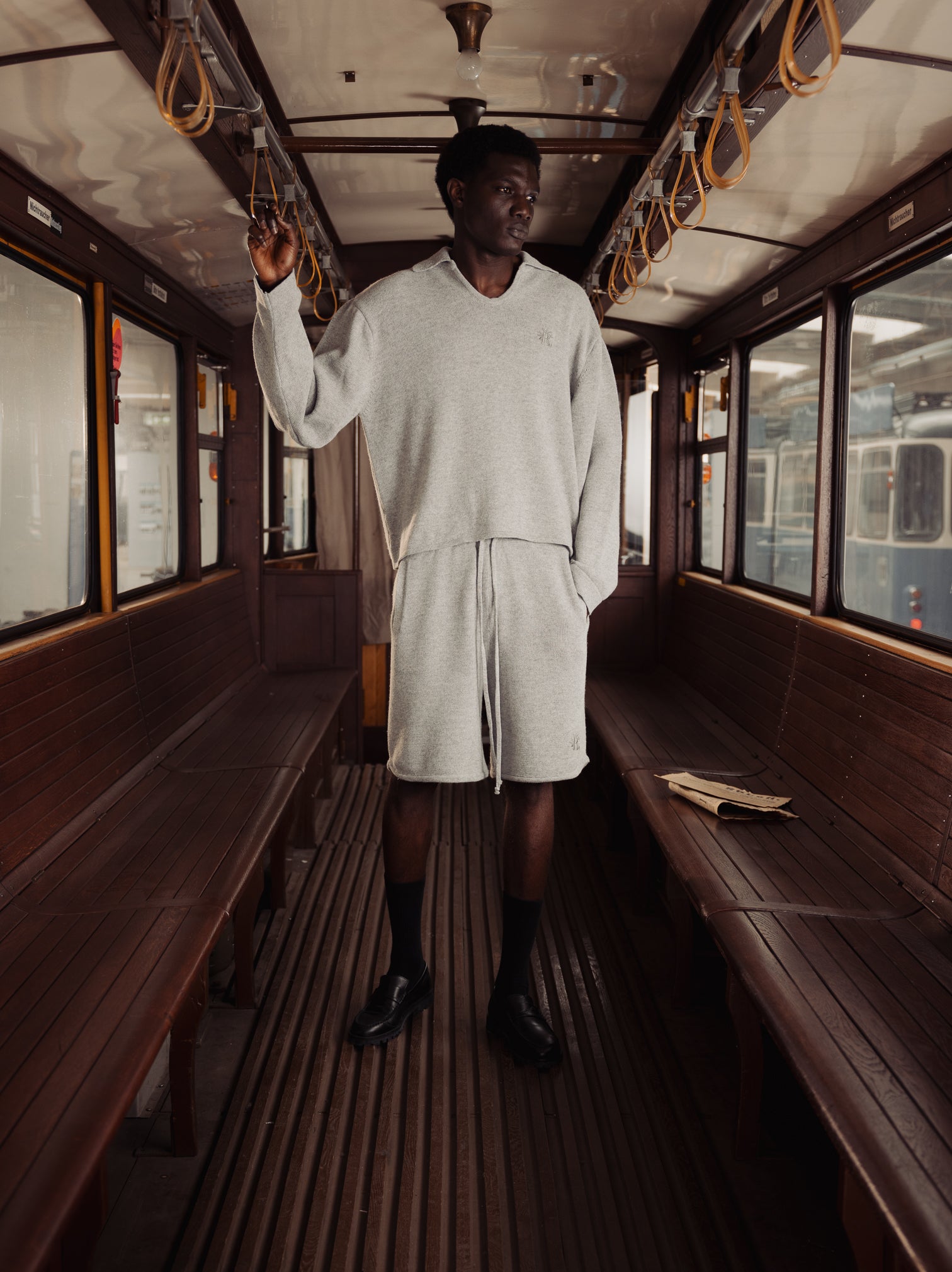 KNITTED POLO SHIRT