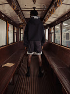 SHORTS WITH KNITTED OLIVES