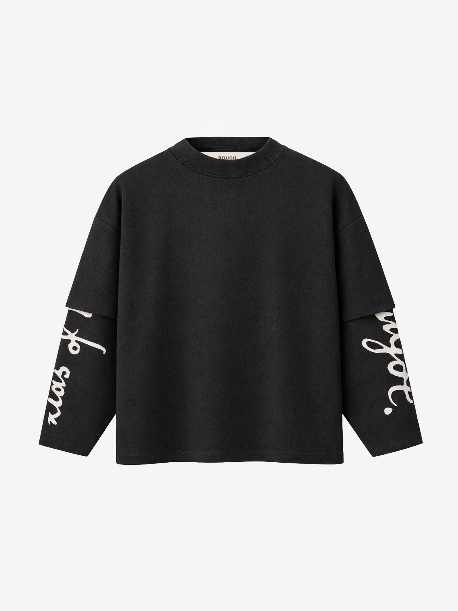 LAYERED LONGSLEEVE BLACK