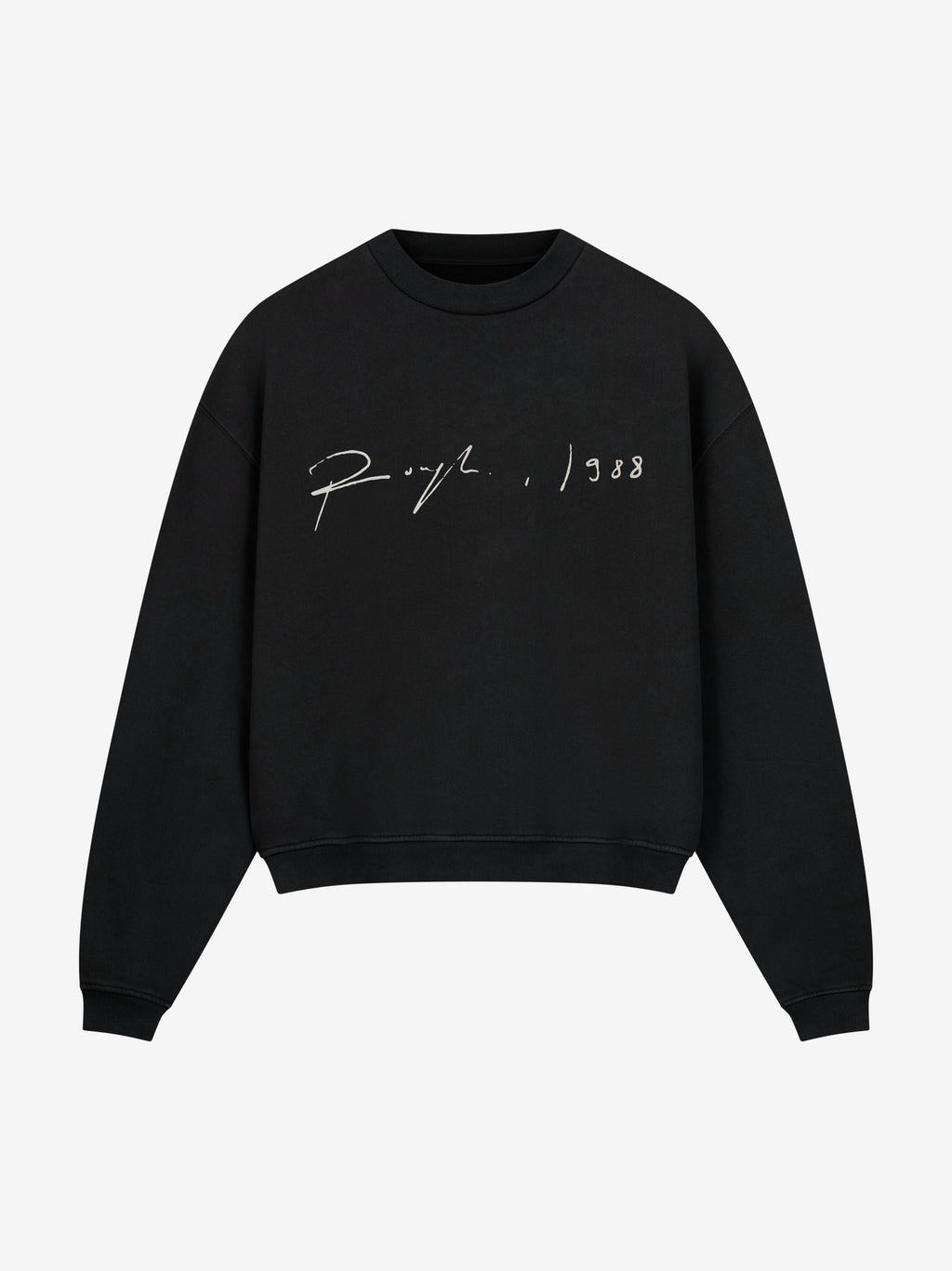 SIGNATURE SWEATSHIRT BLACK