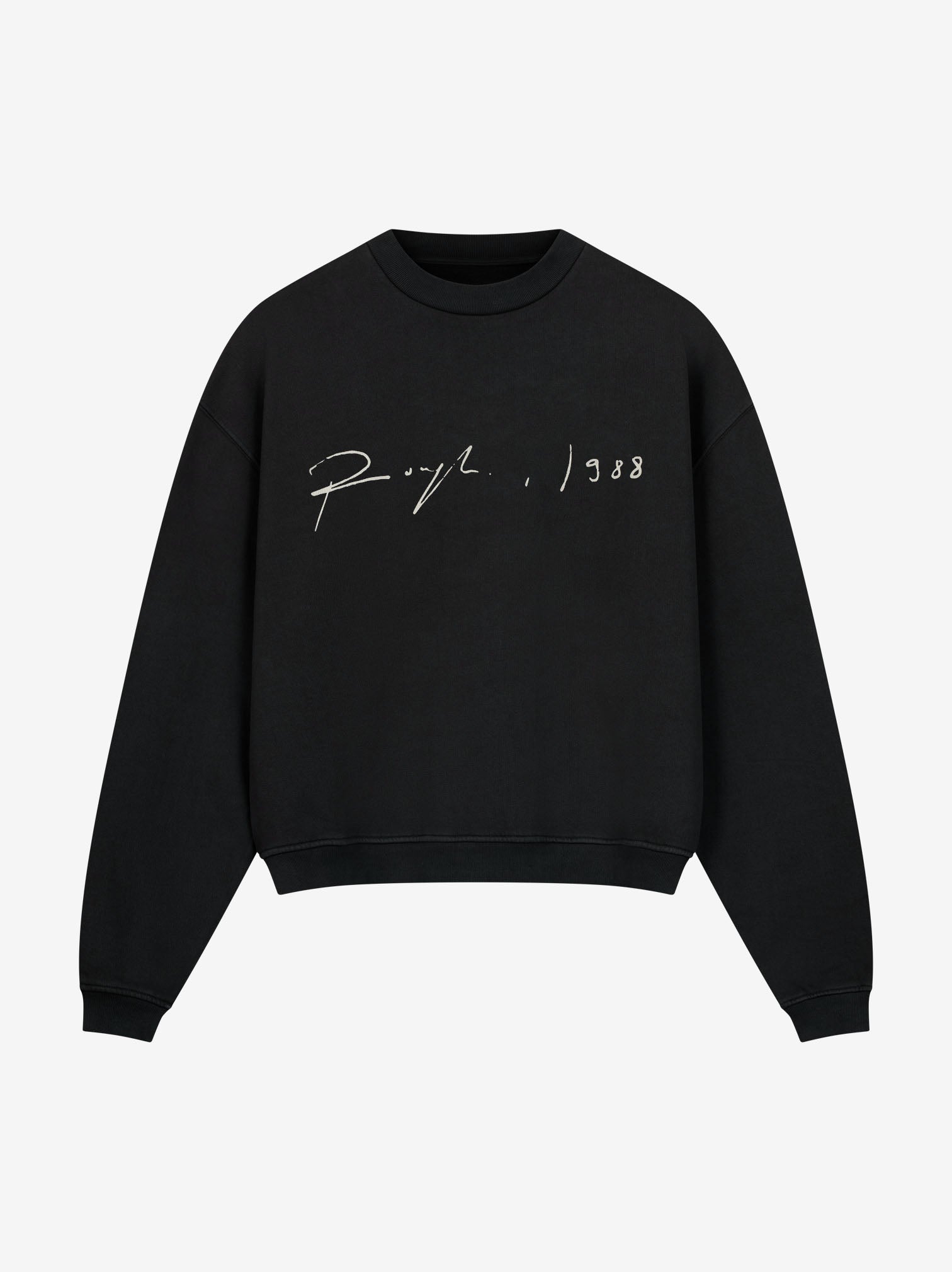 SIGNATURE SWEATSHIRT BLACK