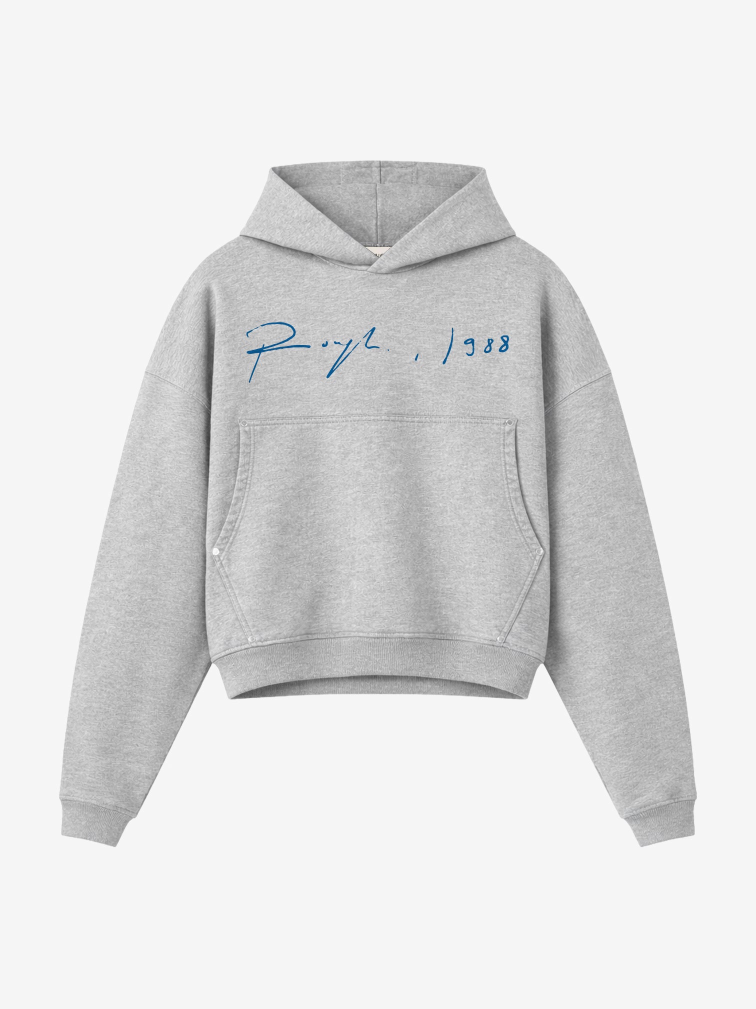 SIGNATURE HOODIE GREY