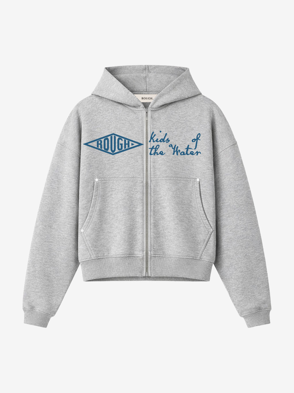 KYMATA ZIP HOODIE GREY