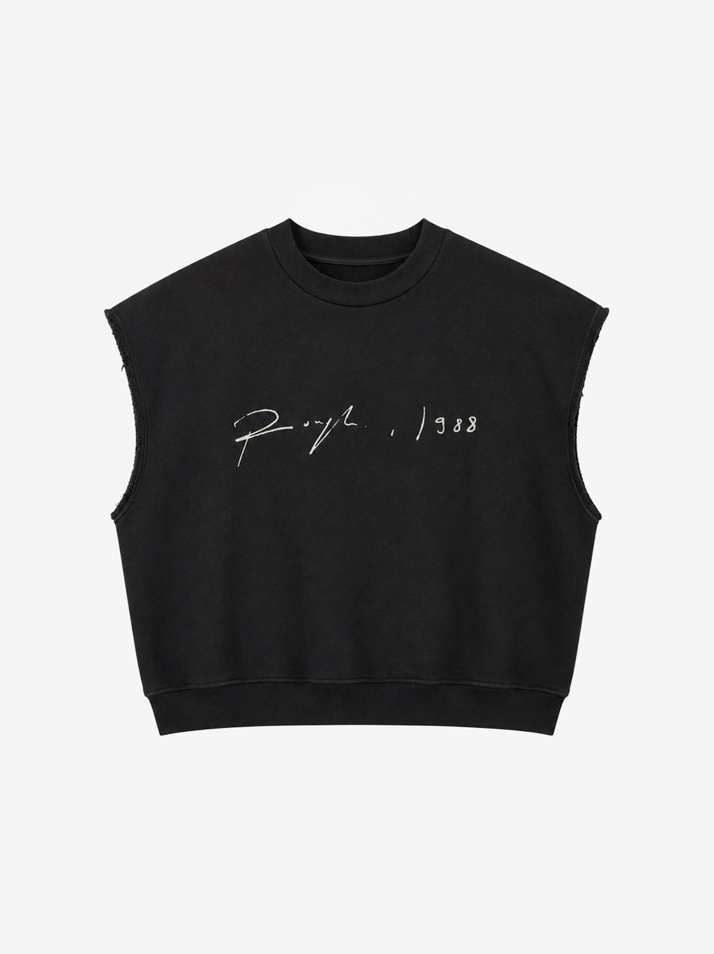 SIGNATURE SWEAT TANK BLACK
