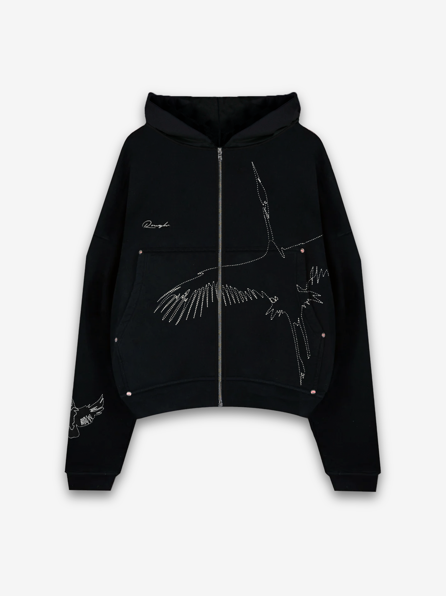 SPIRITUAL MESSENGER ZIP HOODIE