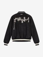 FLORAL VARSITY JACKET