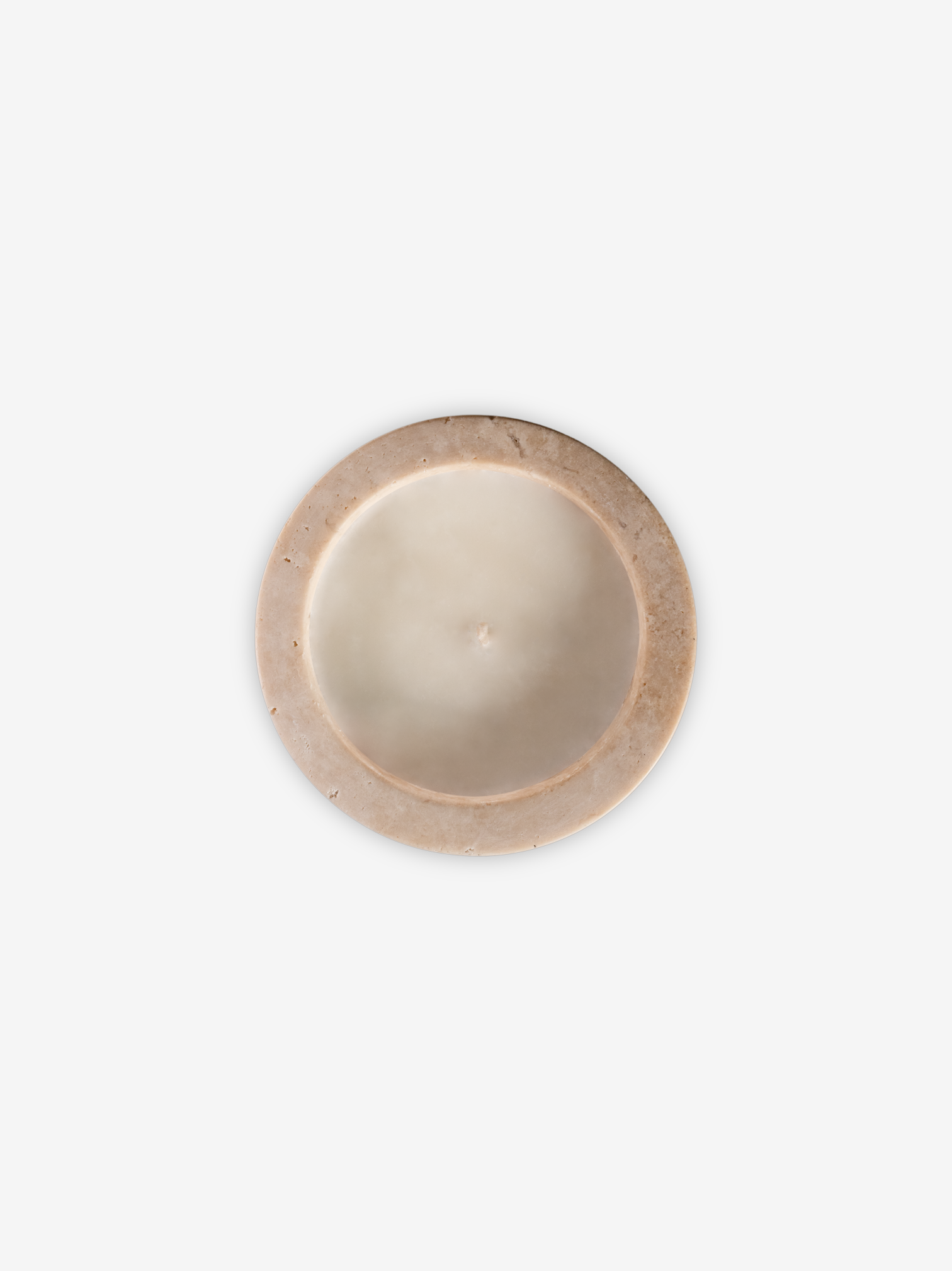 SCENTED TRAVERTINE CANDLE