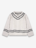 D-WREATH KNIT SWEATER