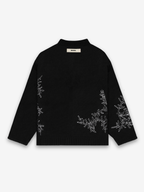 OLIVE DIFFUSION KNIT SWEATER